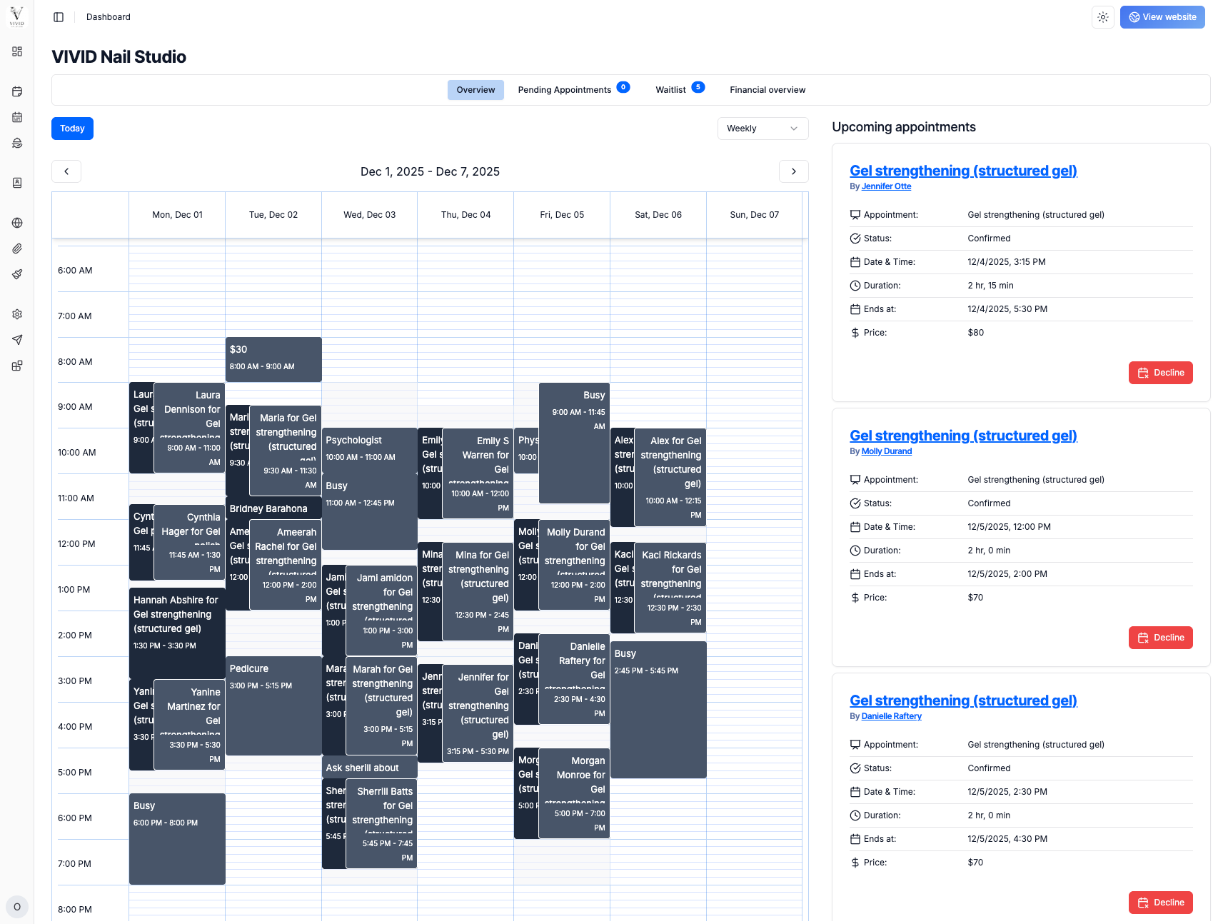 Timeli.sh Dashboard Preview